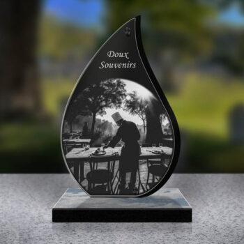 plaque funéraire cuisinier