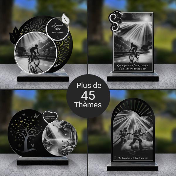 choix de plaques funéraires
