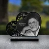 plaque funéraire coeur