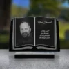 plaque funéraire livre