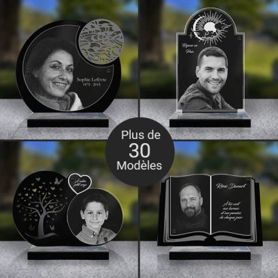 choix de plaques funéraires