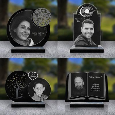 choix de plaques funéraires