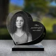 plaque funéraire coeur